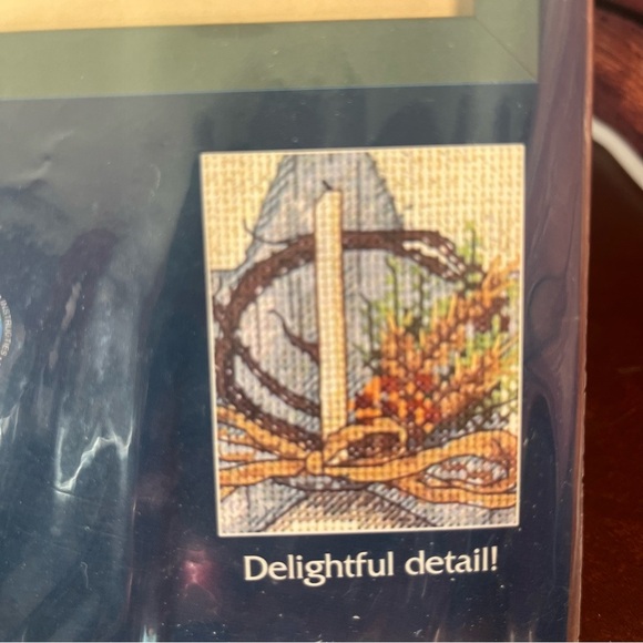 New Sunset "Country Candles" Counted Cross Stitch Pattern Kit - Picture 3 of 3